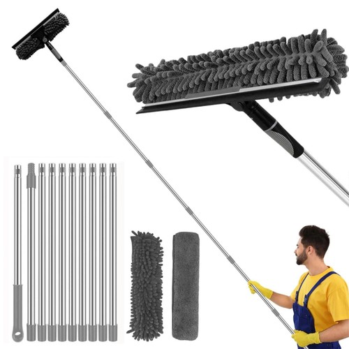 Telescopic squeegee cleaner - squeegee,